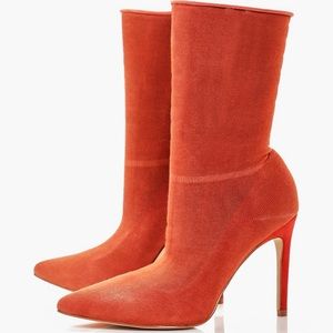 Charlotte Sock Pointed Shoe Boot